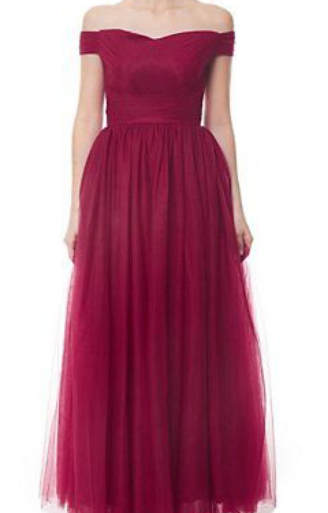 Corset back gown